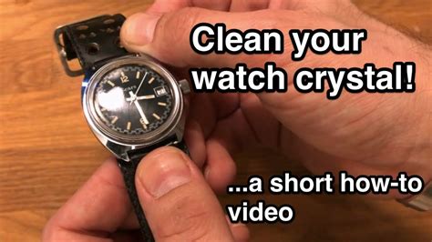 how to determine watch crystals